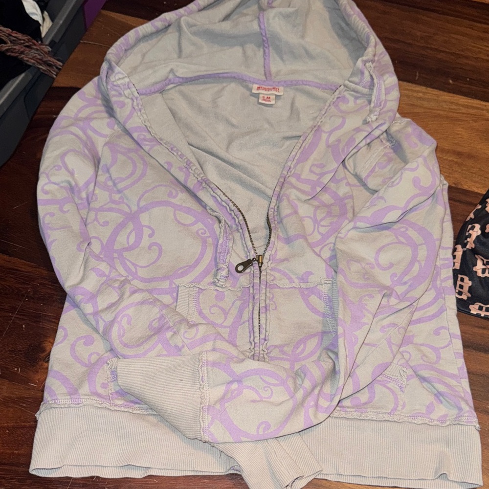 Mossimo Supply Co. Gray and Purple Jacket